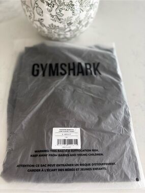 Gymshark Black Seamless Long Sleeve Top size XL